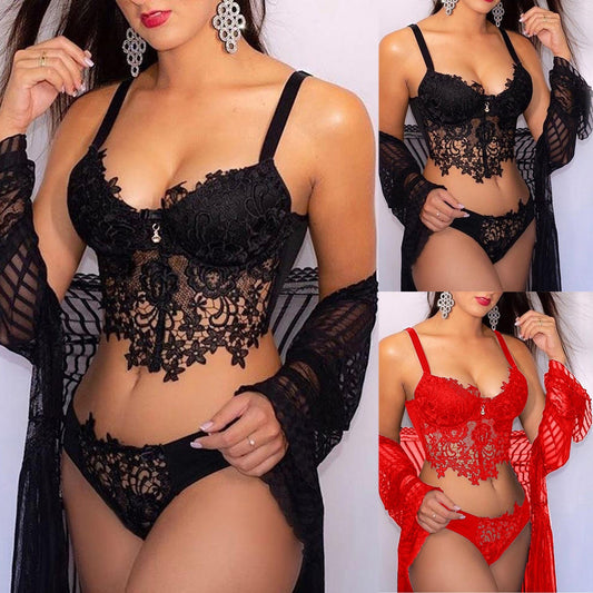 Sexy Suit Lace Hollow Sexy Sling Sexy Lingerie Women